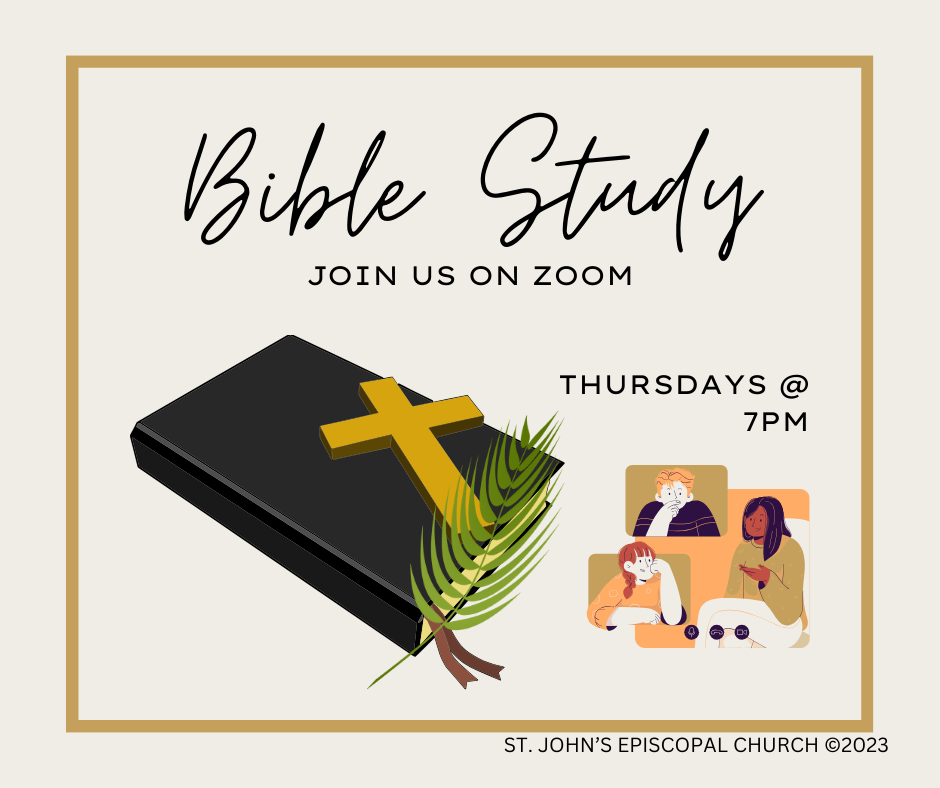 Bible Study – St. John’s Episcopal Church