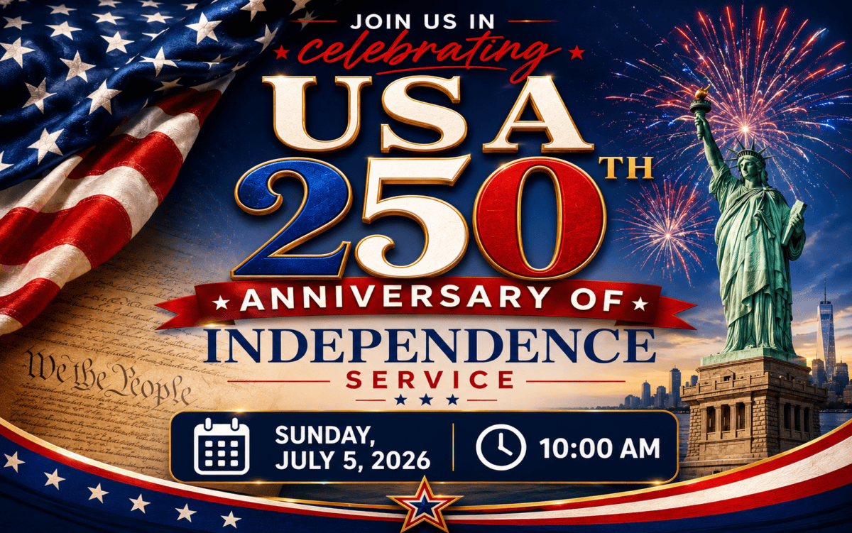 USA 250th Independence Service